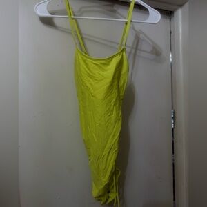 Salvatore Ferragamo Vibrant Yellow One piece Bathing Suit